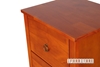 Picture of METRO Pine Bedside Table (White)