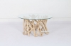 Picture of WILDBRANCH Solid Teak Wood D31.5" Round Coffee Table
