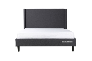 Picture of POOLE Upholstered Platform Bed in Double/ Queen/King - King