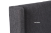 Picture of POOLE Upholstered Bed Frame in Double/Queen/King Size (Dark Grey)