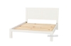 Picture of METRO BED *SOLID PINE In Single/King Single/Double/Queen (White) - Double