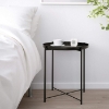 Picture of SASAKI Side Table with Removable Tray (Black)