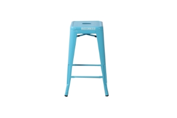Picture of TOLIX Replica Bar Stool (White) - 25.5"/65cm