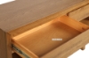 Picture of RETRO 2-Drawer Oak Console Table (Maple)