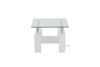 Picture of HORIZON Glass Side Table (White)
