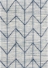 Picture of PRISMA 31.5"/47.2"/78.7" Indoor/Outdoor Rug - Made in Belgium (Arrows Denim)