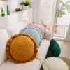 Picture of ROUND HAND-KNITTED Tassel Cushion with Inner (Dia 19.6")
