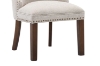 Picture of AMALA Light Beige Dining Chair (Espresso Legs)