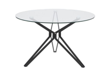 Picture of BRETTA D43.3" Round Glass table 
