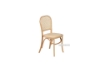 Picture of SYDNEE Solid Beech Wood Rattan Back and Seat Dining Chair (Natural)