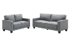 Picture of LANCASTER Fabric Sofa Range - Loveseat and Sofa