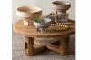 Picture of HOMER 100% Reclaimed Pine Wood D35.5" Round Coffee Table