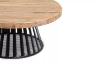 Picture of CARL Reclaimed Pine Wood D35.5" Round Coffee Table