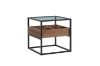 Picture of GLACIER Glass Top Side Table