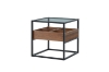 Picture of GLACIER Glass Top Side Table