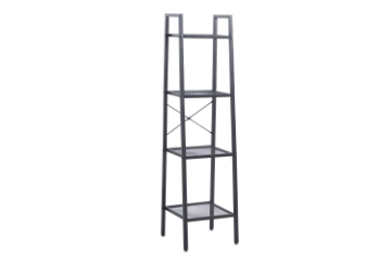 Picture of AIDEN Narrow 4-Tier Shelf (Black)