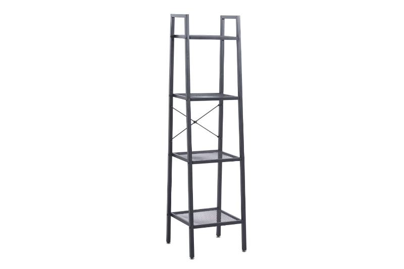 Picture of AIDEN Narrow 4-Tier Shelf (Black)