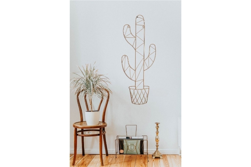 Picture of CACTUS Metal Wall Art (28cm x 74cm)