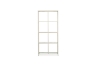 Picture of STARK Steel Frame 70.8"x31.4" Glass Display Shelf (Cream)