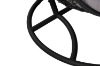 Picture of MALAM Outdoor Double Seat Rattan Hanging Egg Chair (Black)
