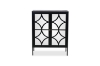 Picture of STARK Steel Frame 2-Mirror Door Cabinet (Black)