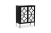 Picture of STARK Steel Frame 2-Mirror Door Cabinet (Black)