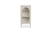 Picture of STARK Steel Frame 1-Arched Door Glass Display Cabinet (Cream)