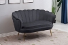 Picture of EVELYN Curved Flared Loveseat (Multicolor)