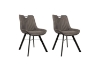 Picture of ATOKA Fabric Dining Chair (Dark Gray) - 2PC in 1 Carton