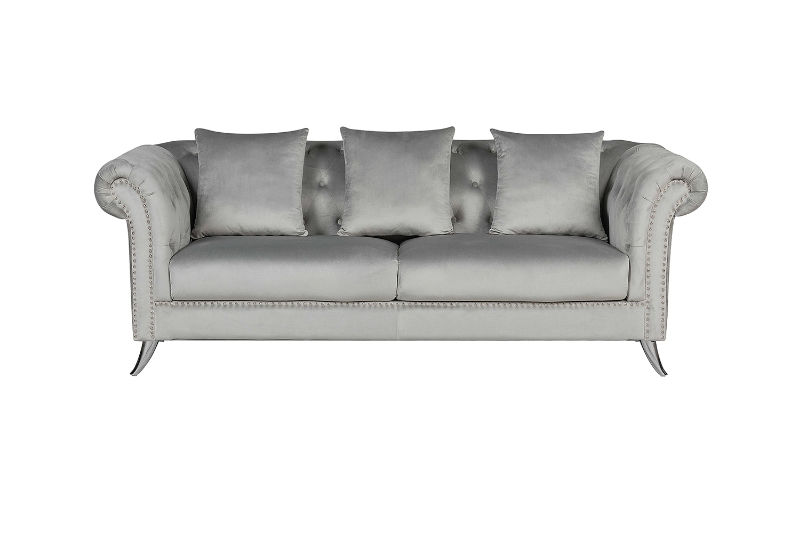 Picture of JOLANDA 3-Seater Fabric Sofa (Grey)