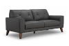Picture of CASTILE Full 100% Leather Sofa Range (Brown) 