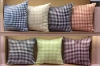 Picture of HOUNDSTOOTH Linen Cushion with Inner in Multiple Colors (17.7" x 17.7")