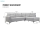 Picture of EDMOND Fabric Sectional Sofa 