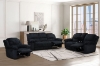 Picture of SELINNA Corduroy Manual Reclining Sofa Range with rocker chair (Black)