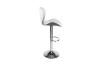 Picture of LIBBY Adjustable Swivel Gas Lift Bar Stool (White) - 4 Stools in 1 Carton