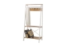 Picture of CITY Angled Storage Rack (White) - (23.6"x69.3"x13.8")