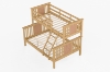 Picture of FORESTER Solid Wood Twin-Double Bunk Bed
