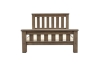 Picture of WESTMINSTER Solid Oak Bed Frame in Queen/ Eastern King  Size (Classic Walnut)