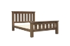 Picture of WESTMINSTER Solid Oak Bed Frame in Queen/ Eastern King  Size (Classic Walnut)
