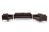 Picture of BARTLET Air Leather Sofa Range (Chocolate)