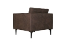 Picture of BARTLET Air Leather Sofa Range (Chocolate)