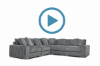 Picture of WINSTON Corduroy Modular Sofa (Grey)