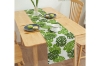 Picture of SINGLE-SIDED Printed Table Runner/Bed Runner (Monstera Leaves) - 13"x63"