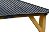Picture of BOONE 118"x143.5" Double-Roof Gazebo with Galvanized Metal Top