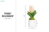 Picture of Set of 3 - ARTIFICIAL Flower Potted Plants 3 Piece Decorative Set