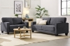 Picture of HERBERT Corduroy Sofa Range (Grey) - 2 Seater (Loveseat)