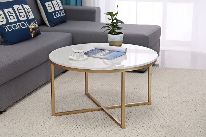 Picture of OYSTER  Coffee Table - D35.5" 