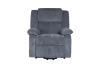 Picture of MATTHEW Zero Gravity Power Lift Recliner Chair *Twin Motor with Adjustable Headrest (Blue)