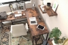 Picture of YONATAN 135 L-Shaped Corner Computer Desk