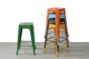 Picture of TOLIX Replica Bar Stool - (Blue) -29.5"/75cm